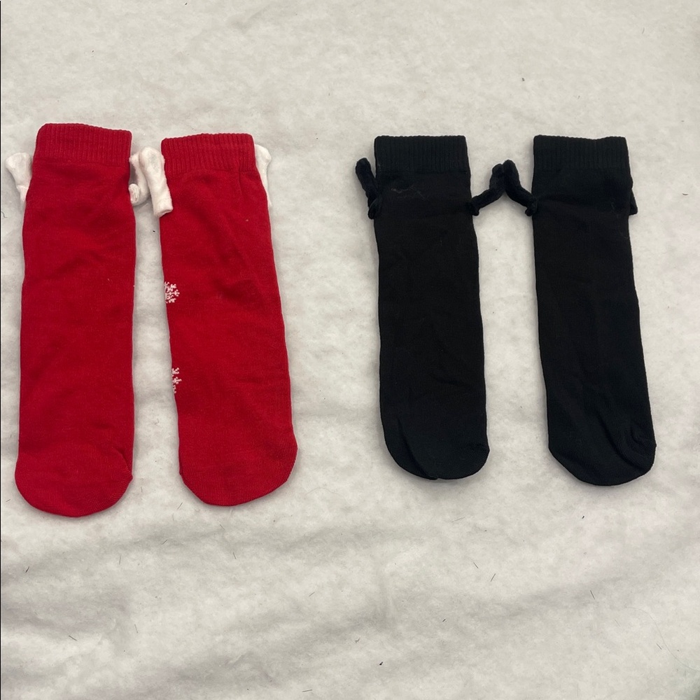 Holding Hands Socks Magnetic Sock Funny Gifts Women Men Teens Couples Friends - Picture 5 of 8